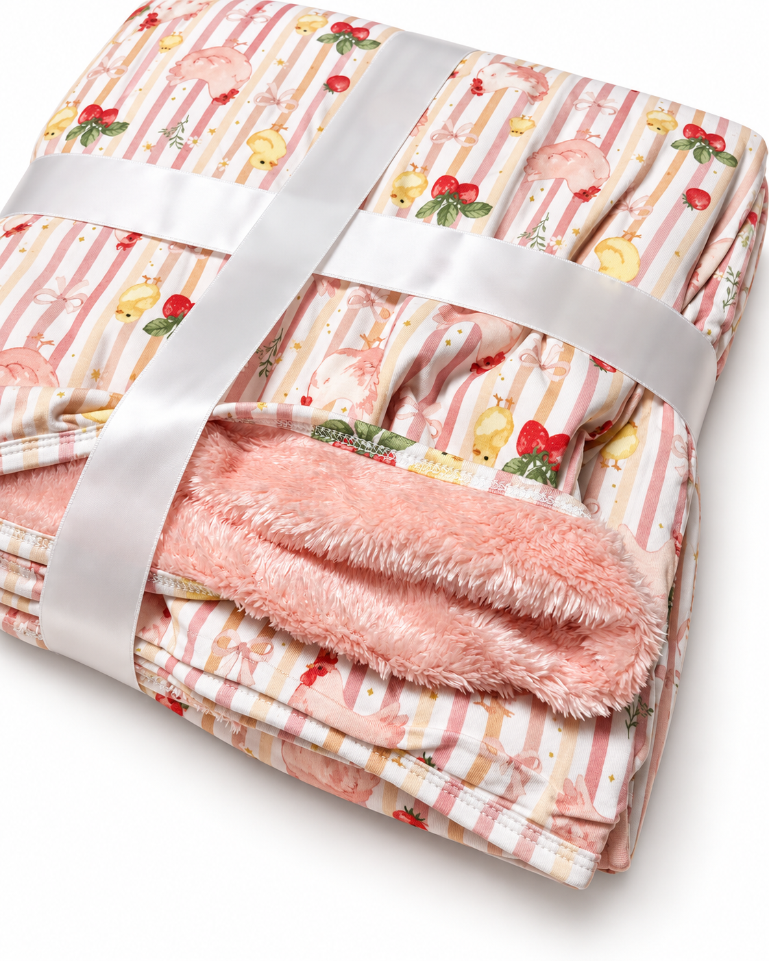 Cluckin Cuties Bamboo Plush Blanket