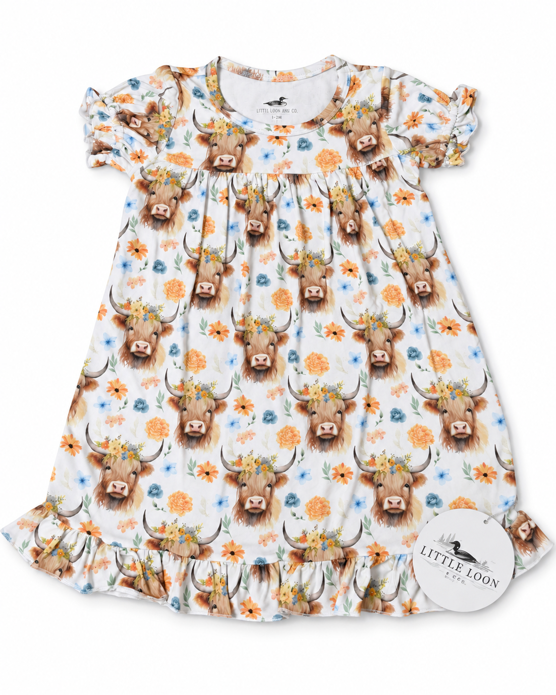 Udderly Cute Kids Nightgown