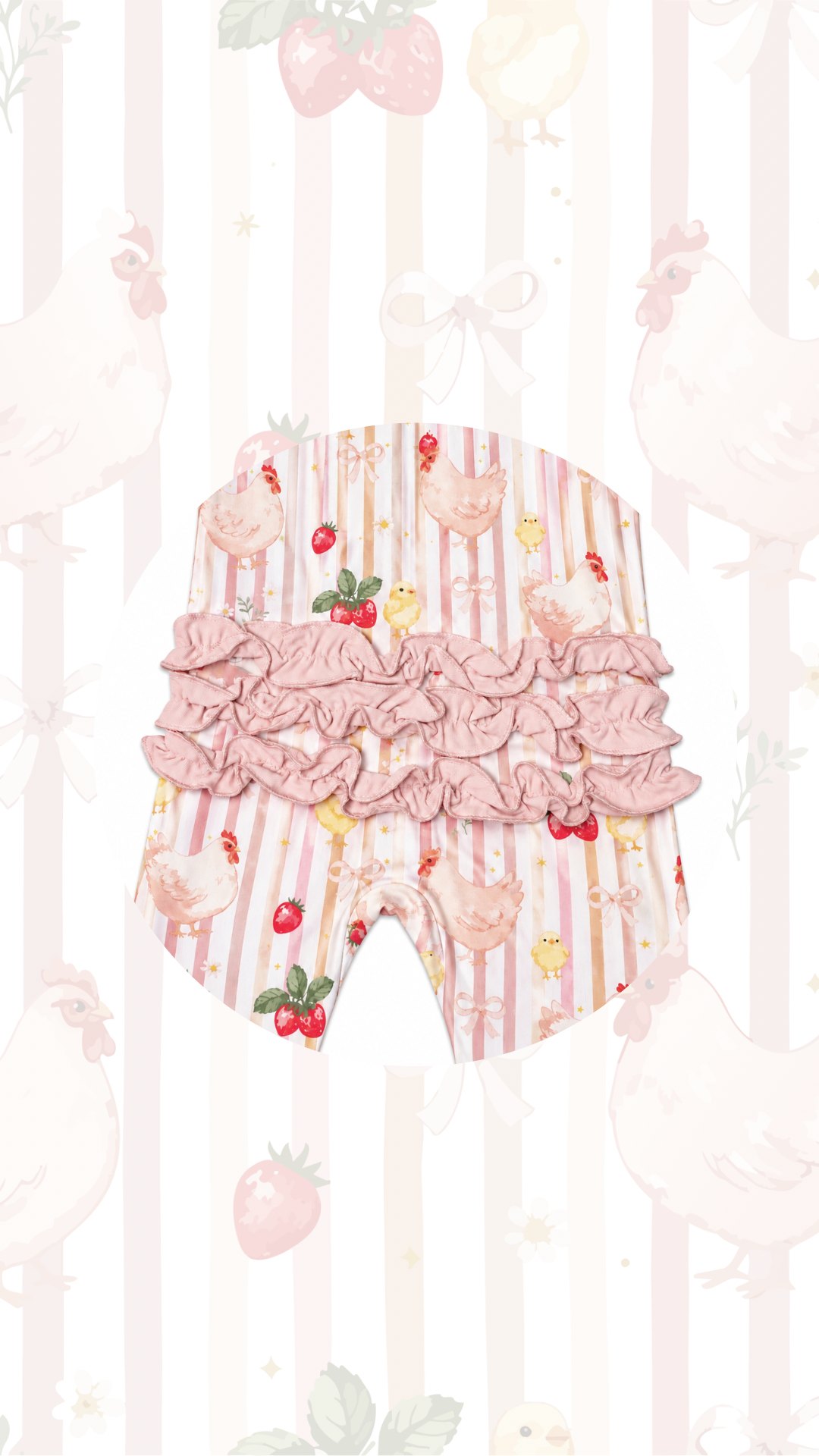 Cluckin Cuties Ruffle Zippy