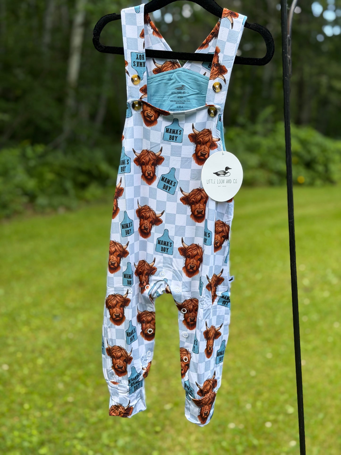 Highland Heartthrob Overalls