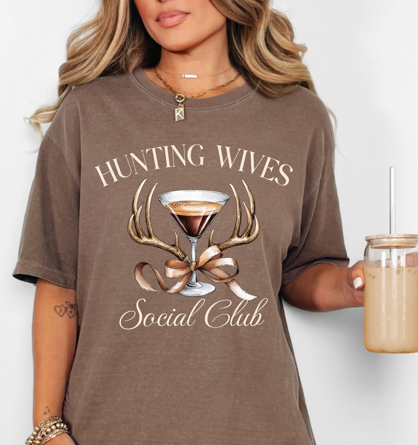 Hunting Wives Social Club Tee