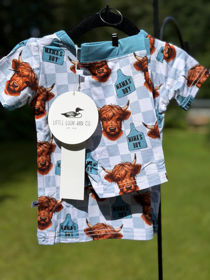 Highland Heartthrob Short Set Jammies