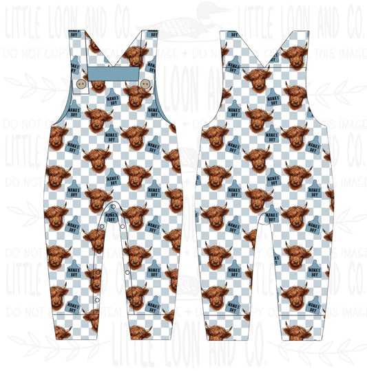 Highland Heartthrob Overalls