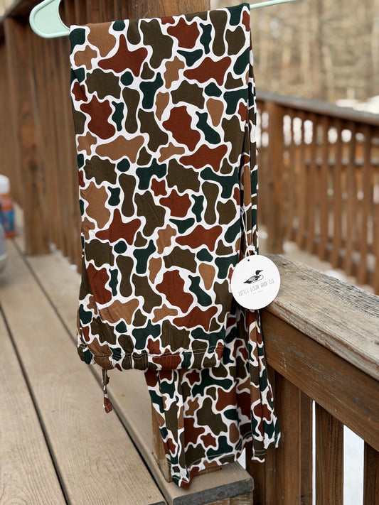 Adult Camo Straight Leg Lounge Pants