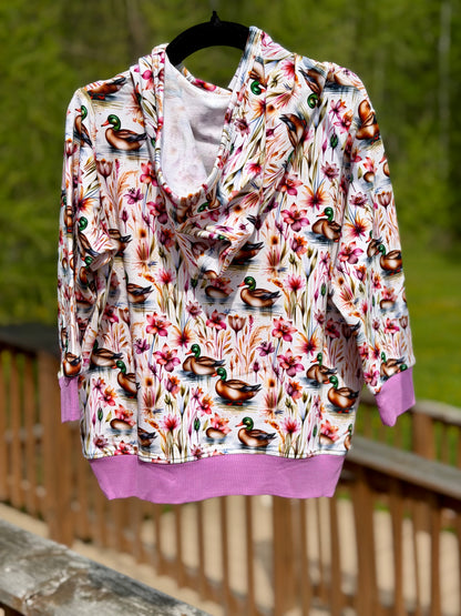 Dainty Ducks French Terry Hoodie