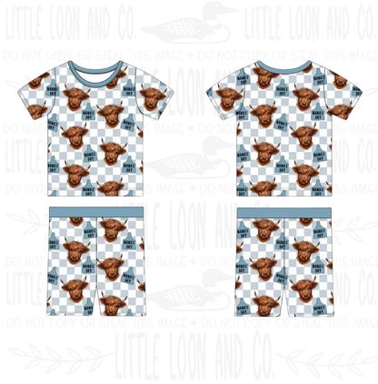 Highland Heartthrob Short Set Jammies