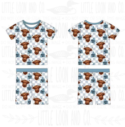 Highland Heartthrob Short Set Jammies