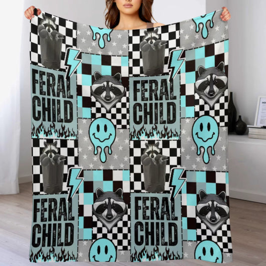 Feral Child Plush Blanket