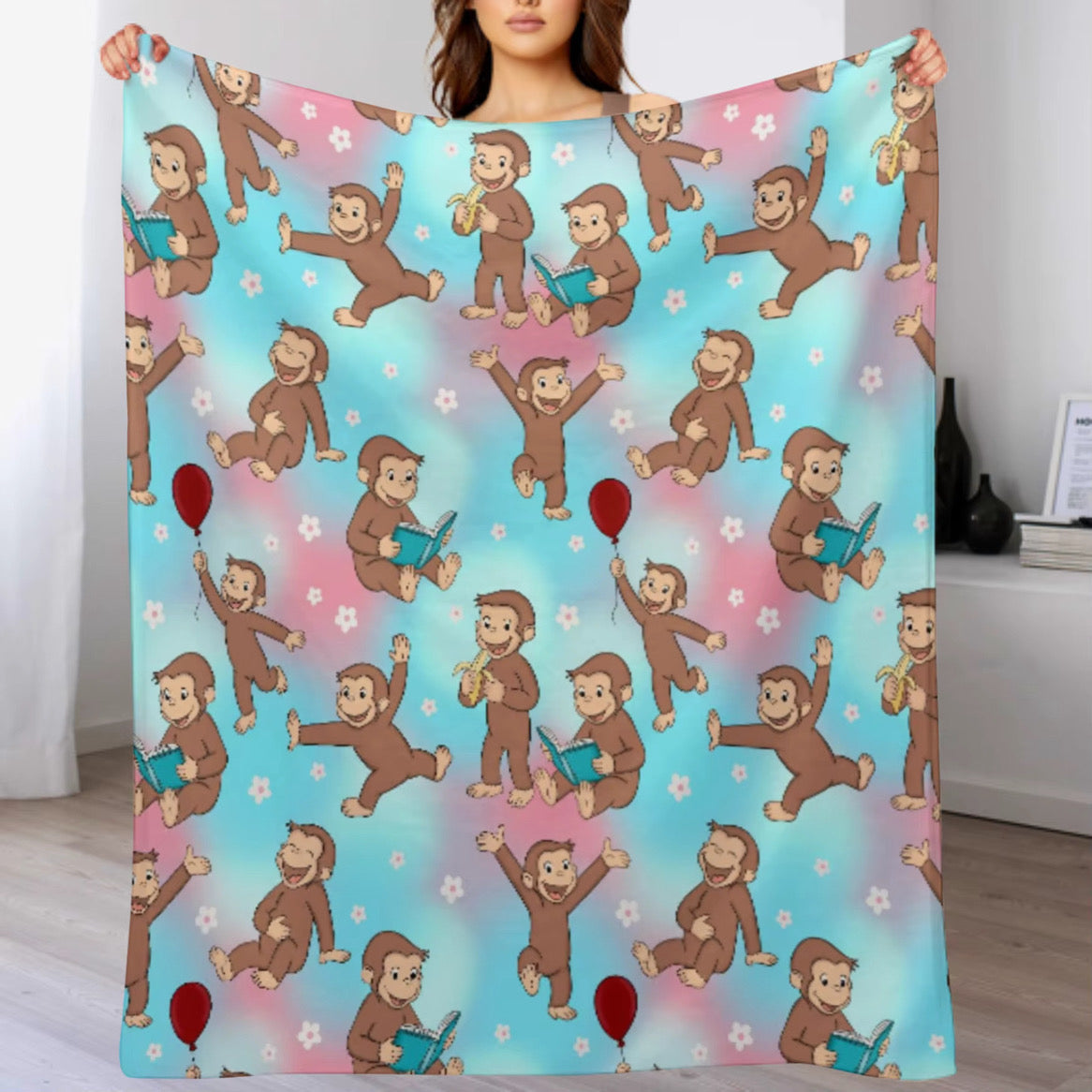 Girl George Plush Blanket