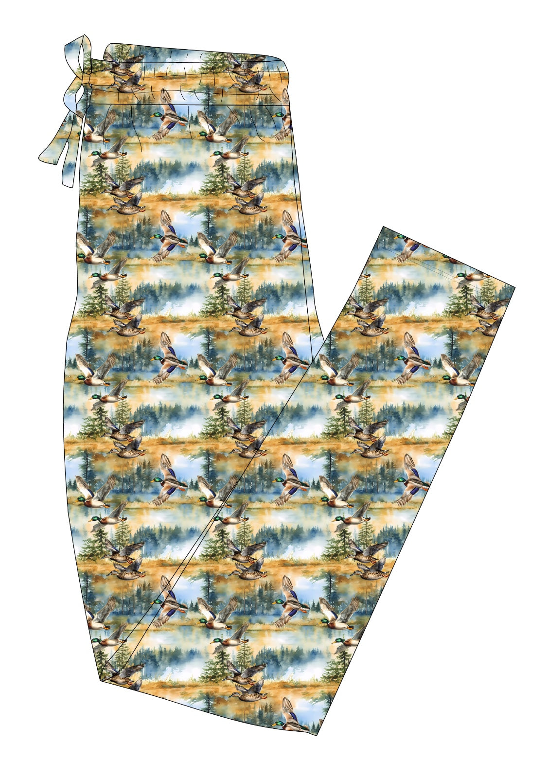 PRESALE Watercolor Mallards Adult Lounge Pants