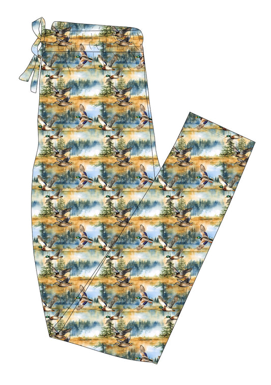 PRESALE Watercolor Mallards Adult Lounge Pants