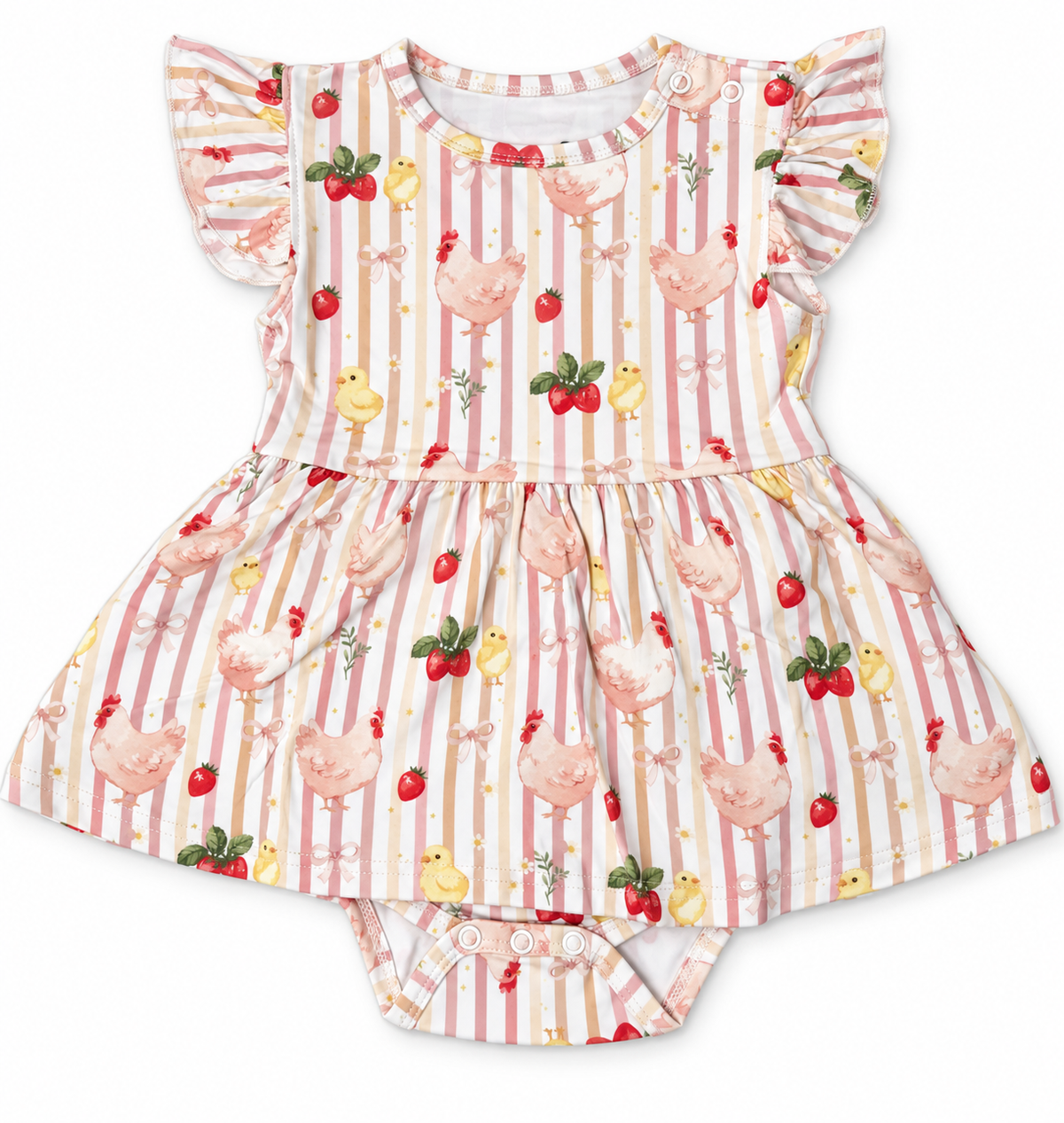 Cluckin Cuties Bodysuit Twirl