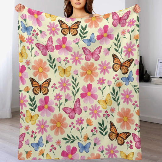 Butterfly Plush Blanket