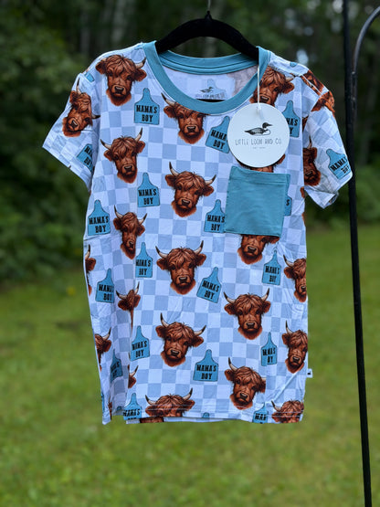 Highland Heartthrob Pocket Tee