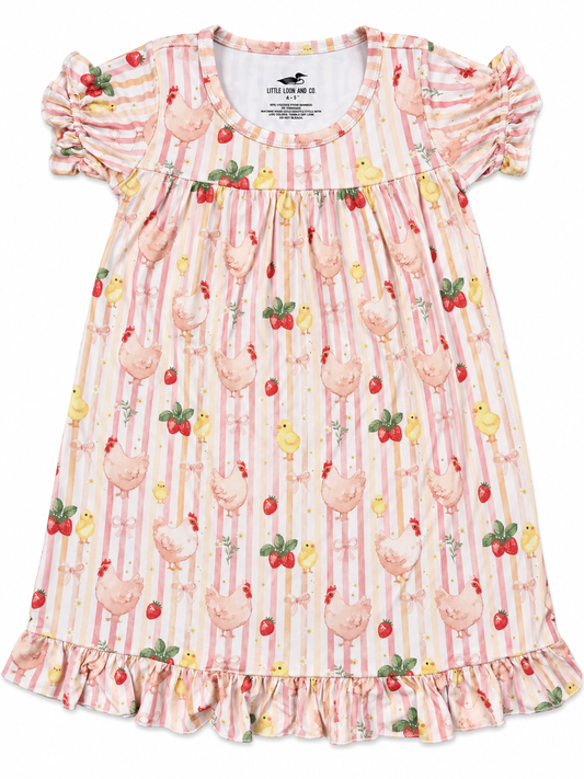 Cluckin Cuties Kids Nightgown