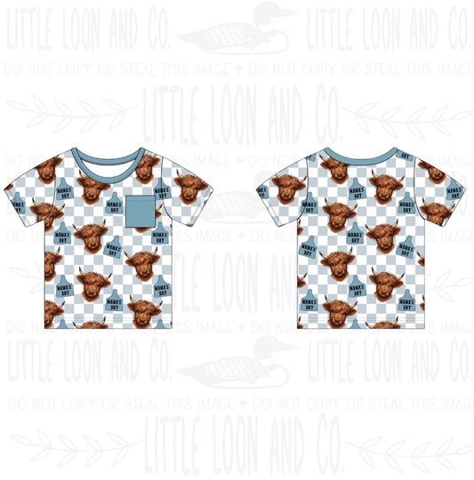 Highland Heartthrob Pocket Tee