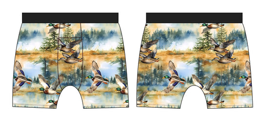 PRESALE Watercolor Mallards Adult Boxers (1 pack)
