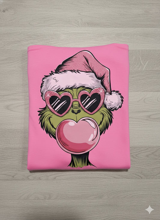 Bubblegum Grinch Tee